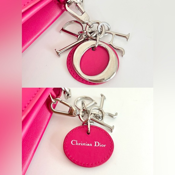 •••SOLD•••$6000 Auth Christian Dior Vif Runway Embellished Leather Chain Bag - Picture 8 of 17